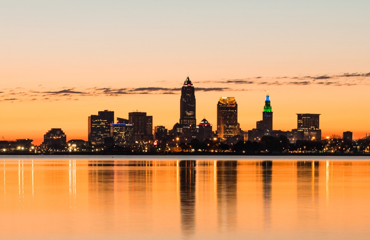 Downtown Cleveland, Ohio skyline